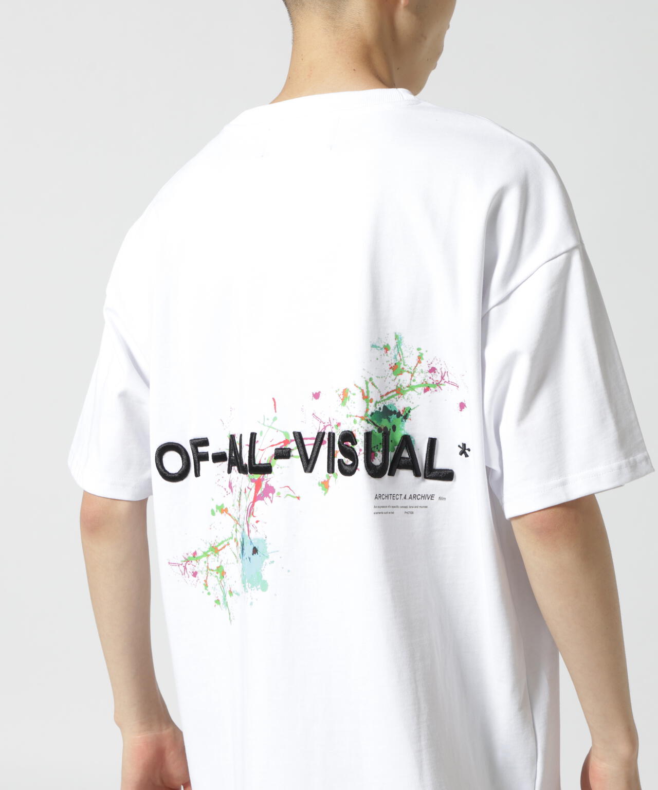 A4A(エーフォーエー) PAINT 半袖Tシャツ