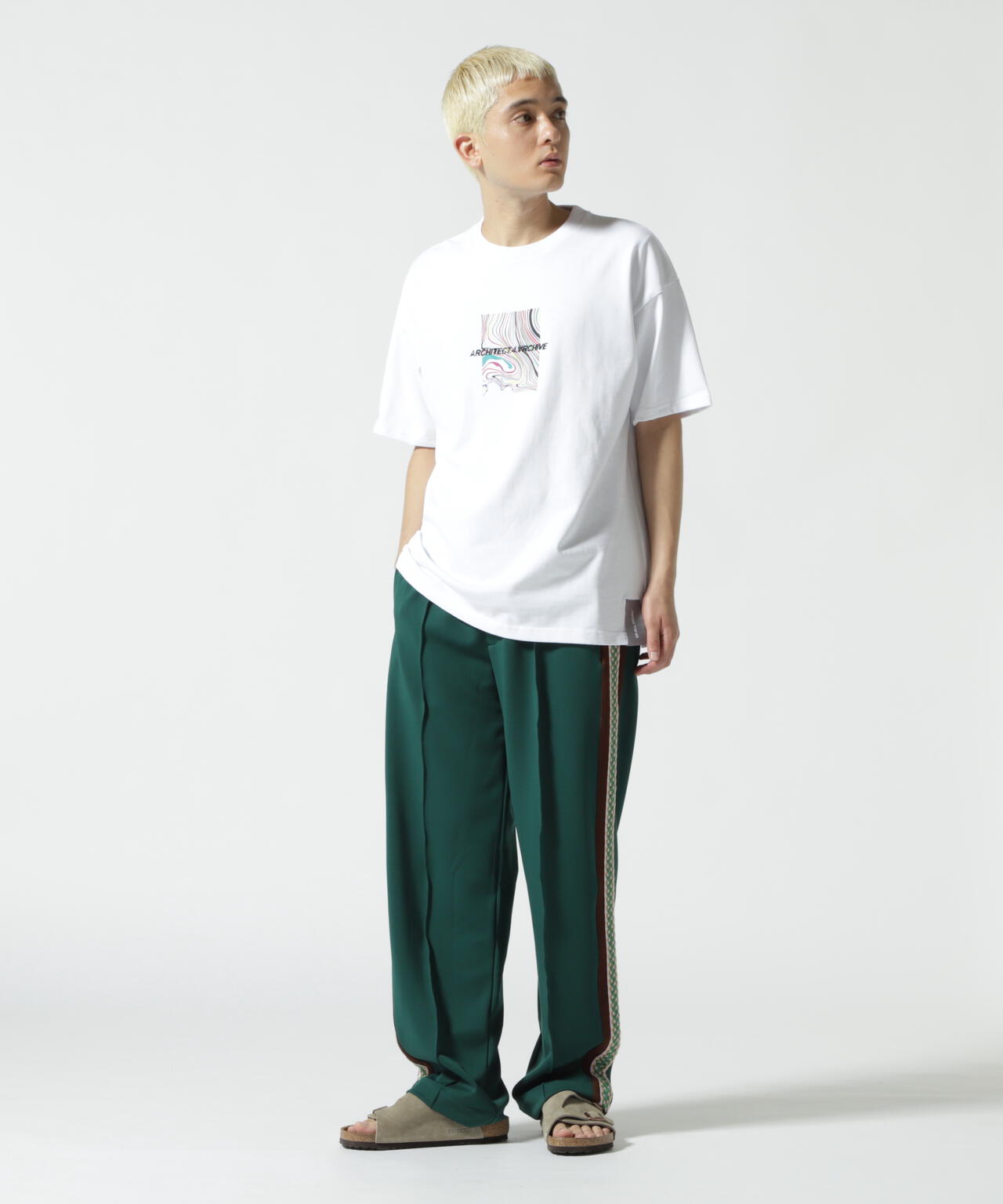 A4A(エーフォーエー) PAINT 半袖Tシャツ