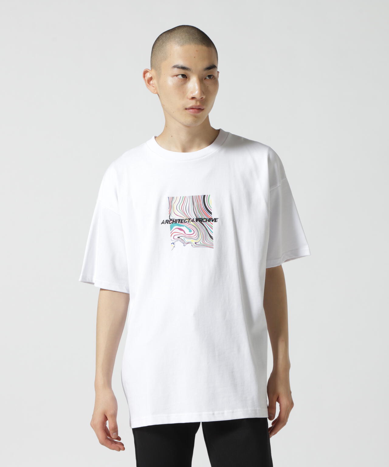 A4A(エーフォーエー) PAINT 半袖Tシャツ