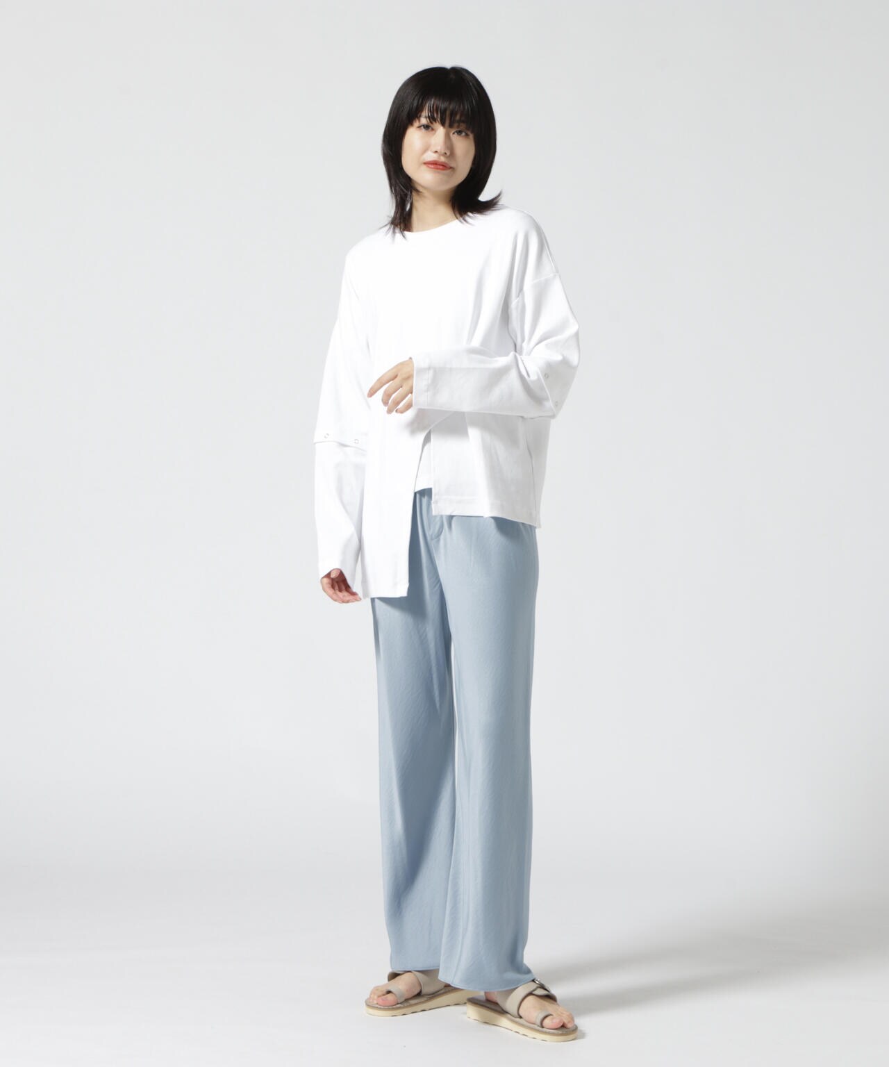 DROIT BELLO(ドロイトベロ) バイアスイージーパンツ
