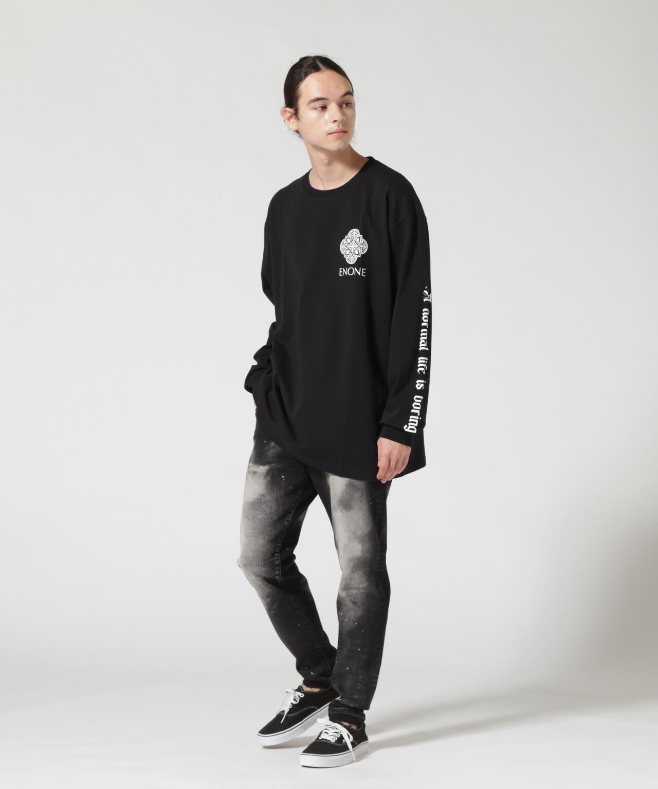 ENONE エノン/ANLIB Print Tee プリントロンT