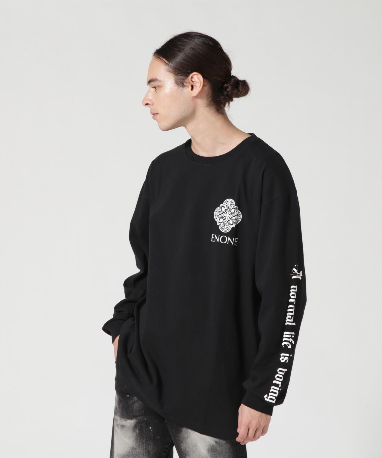 ENONE エノン/ANLIB Print Tee プリントロンT