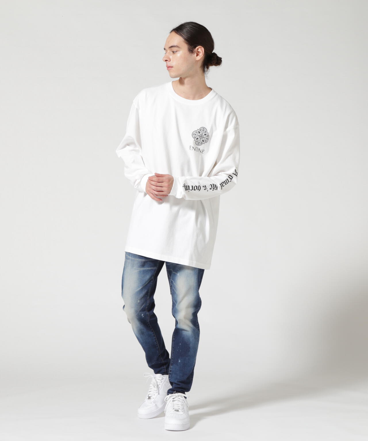 ENONE エノン/ANLIB Print Tee プリントロンT