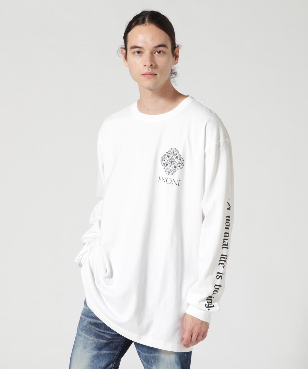 ENONE エノン/ANLIB Print Tee プリントロンT