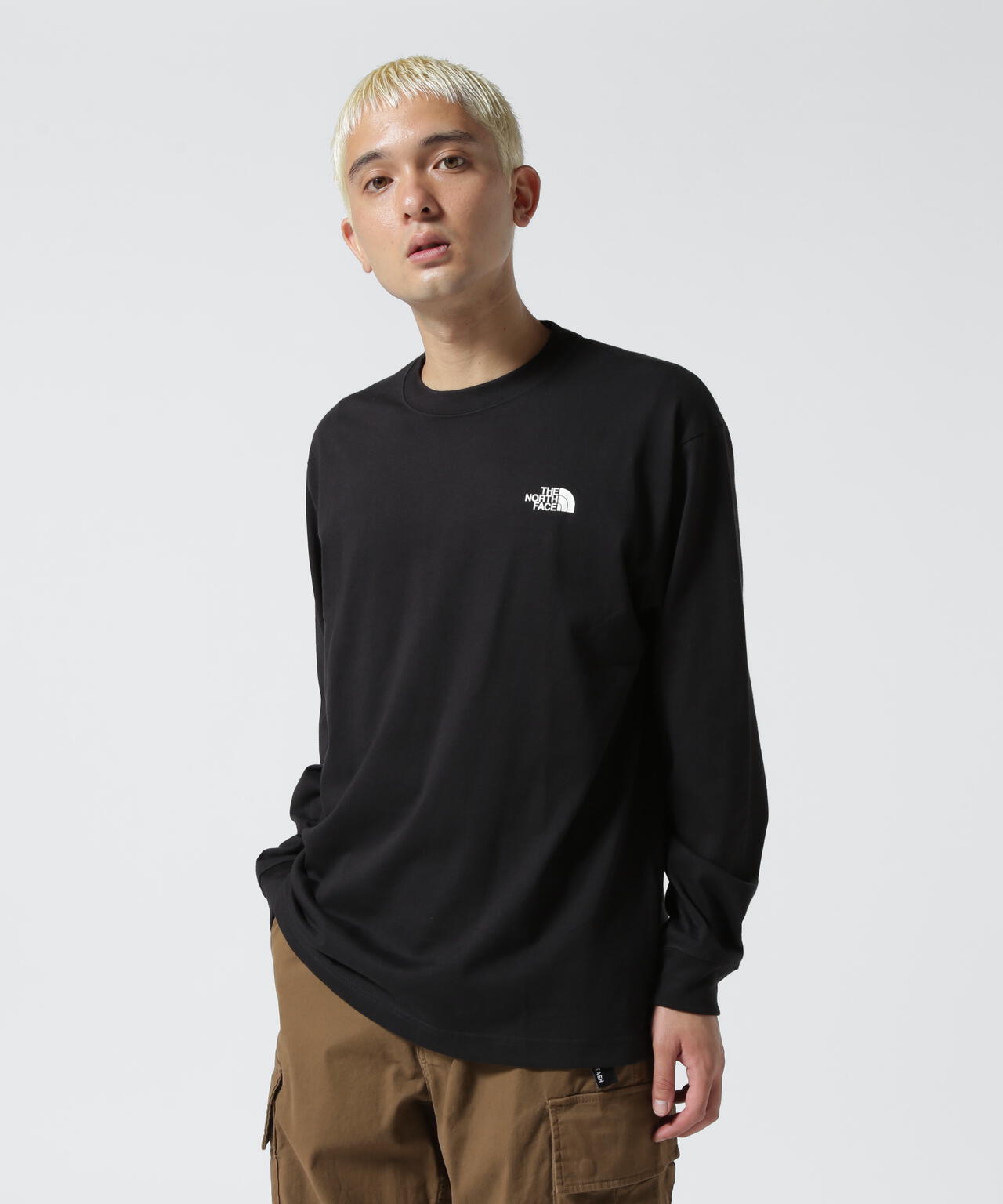 THE NORTH FACE/ザ・ノースフェイス L/S Back Square Logo Tee ロングスリーブバックスクエアロゴティー