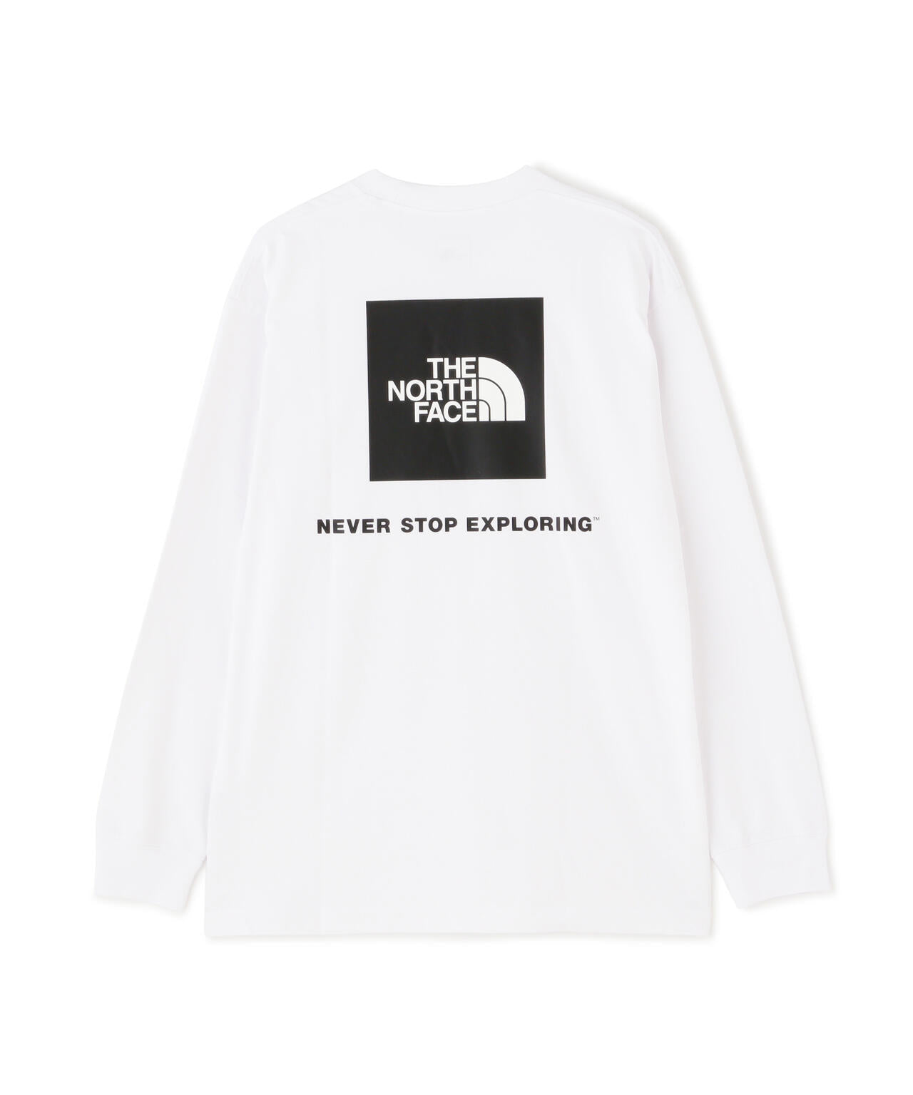 THE NORTH FACE/ザ・ノースフェイス L/S Back Square Logo Tee ロングスリーブバックスクエアロゴティー