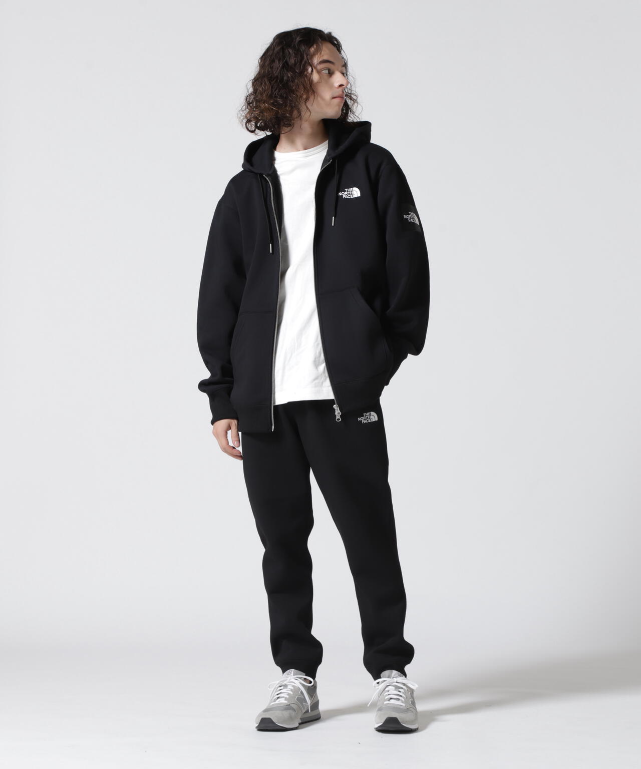 THE NORTH FACE(ザ・ノースフェイス) Square Logo Full Zip スクエアロゴフルジップ NT62232