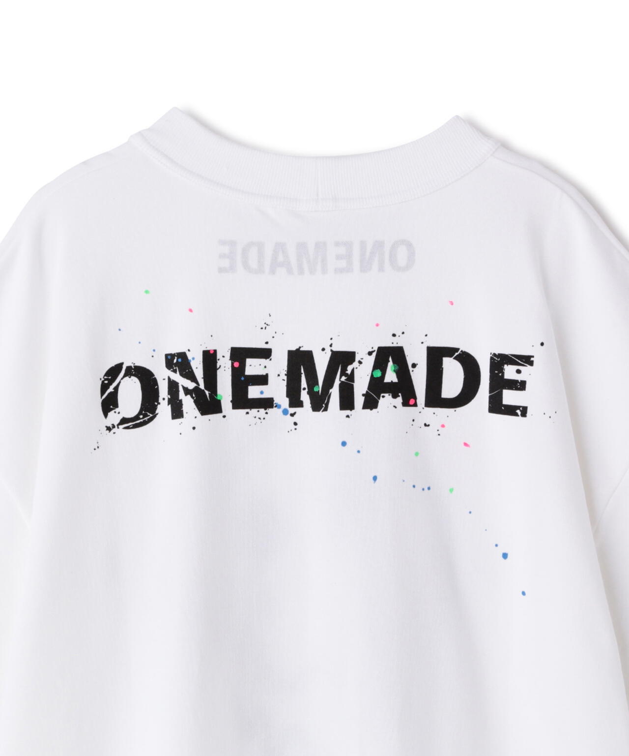 ONE MADE(ワンメイド) サガラシシュウメルトニコTシャツ/ホワイト