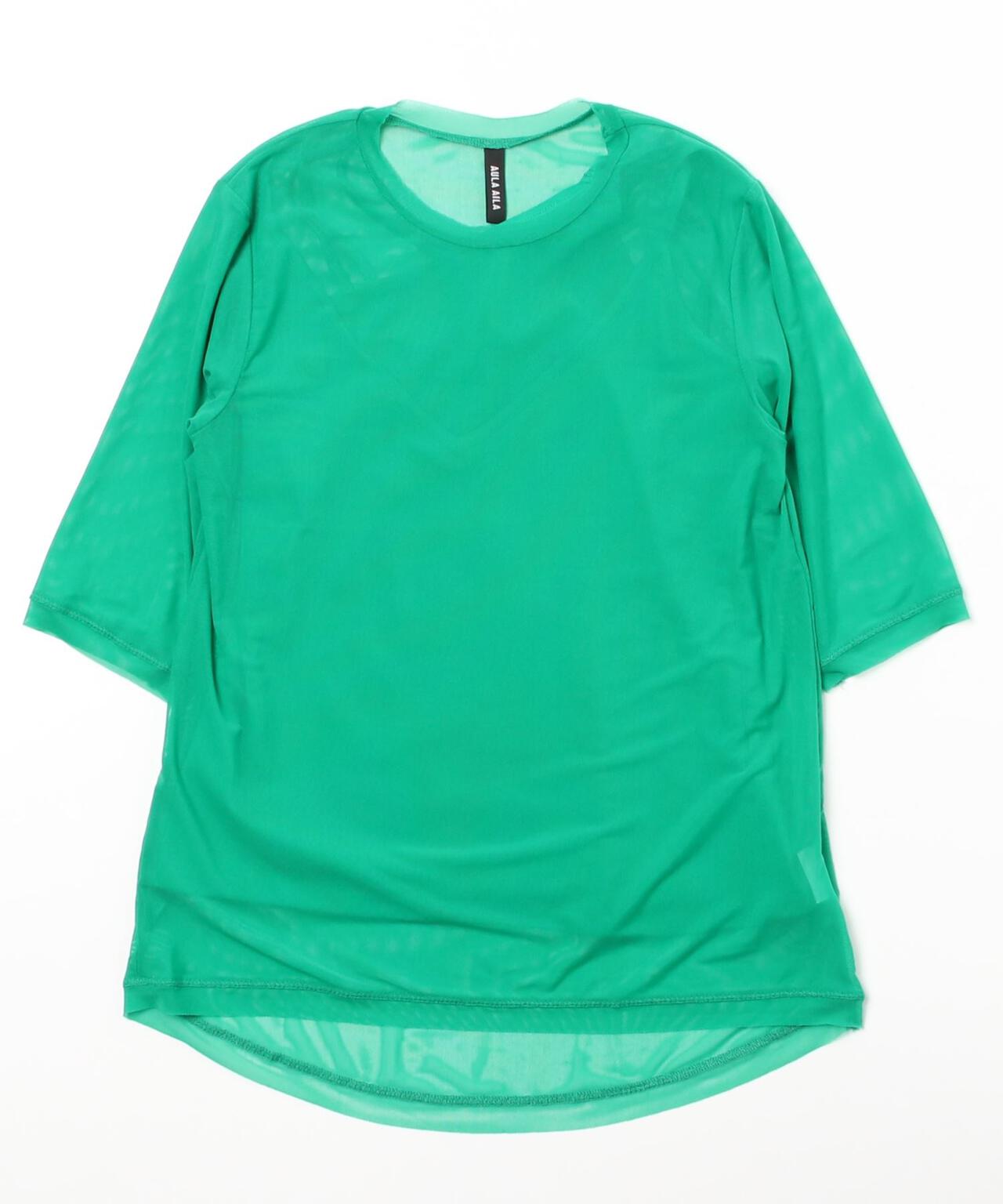 AULA AILA(アウラ アイラ)3WAY SHEER PULLOVER/シアプルオーバー