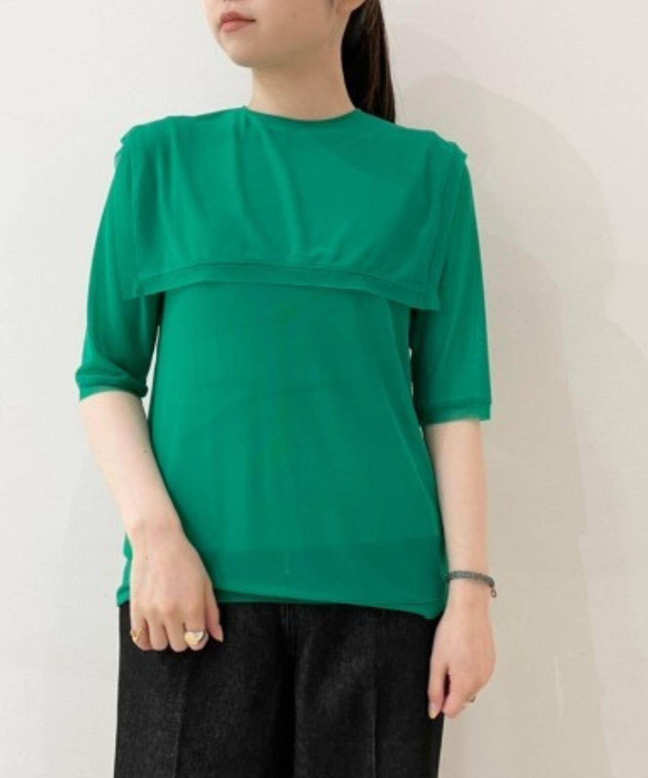 AULA AILA(アウラ アイラ)3WAY SHEER PULLOVER/シアプルオーバー