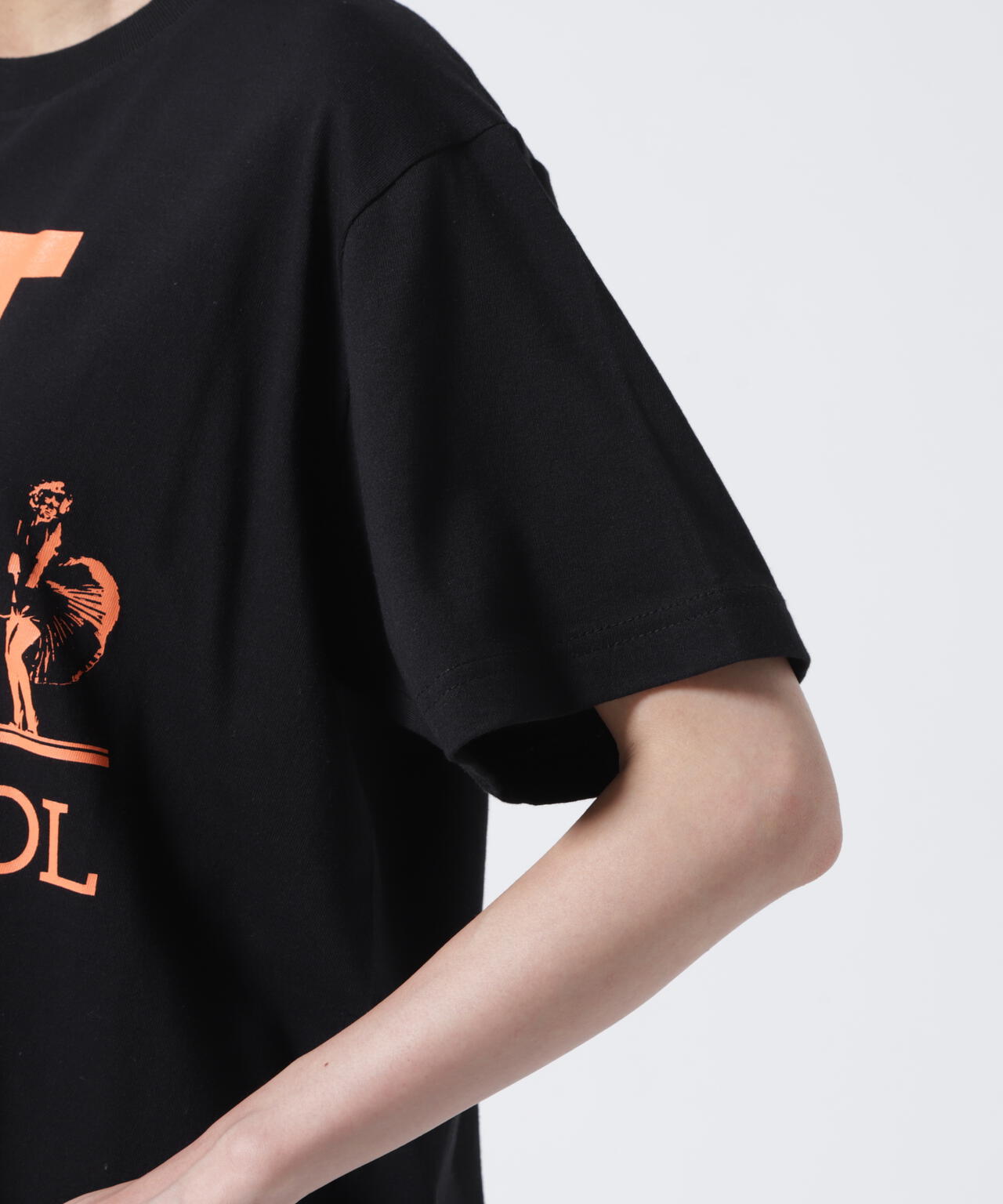 Kare/ME(カーミー)H MM オレンジプリントTシャツ