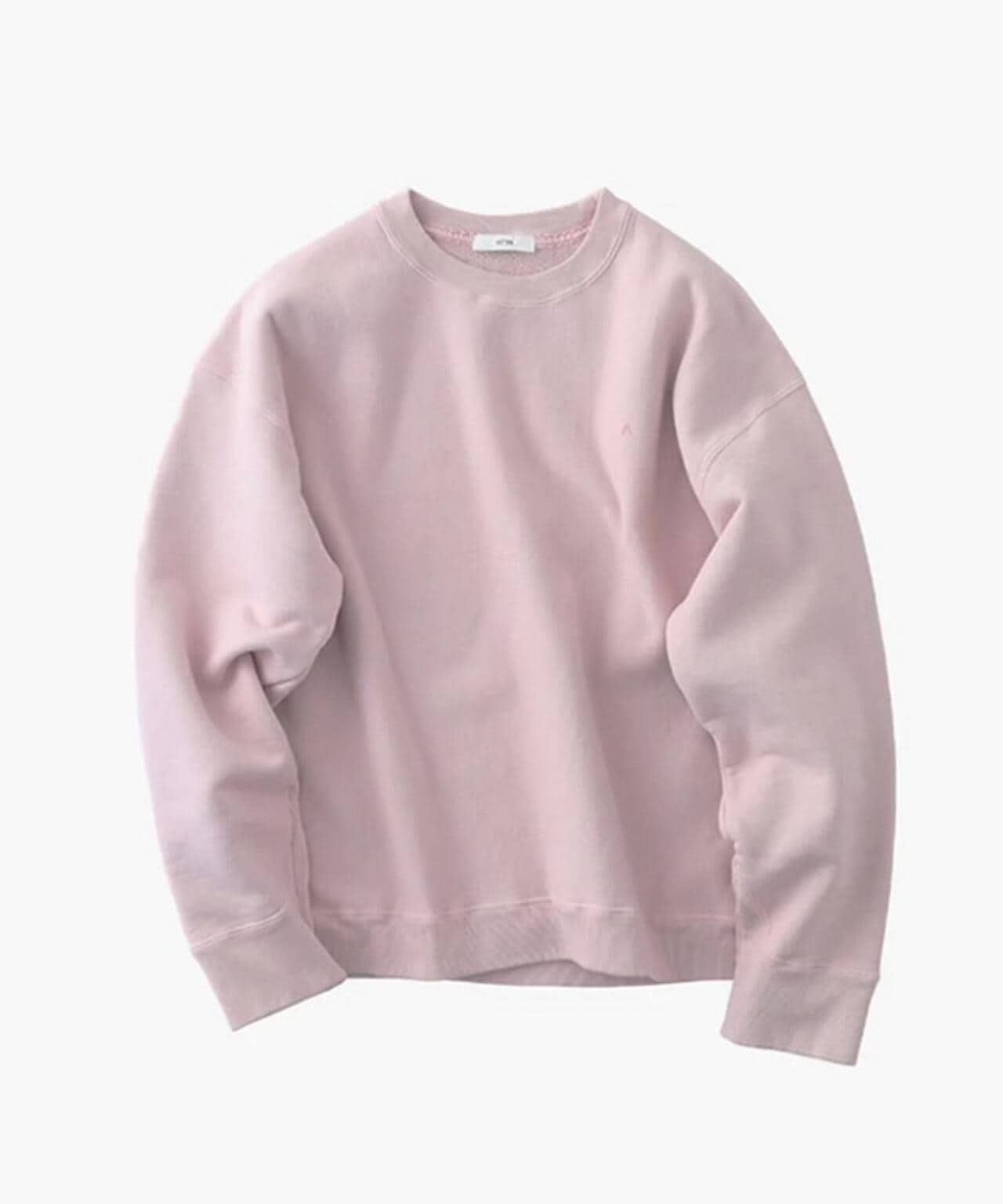 ATON (エイトン) NATURAL DYE URAKE / OVERSIZED SWEAT SHIRT