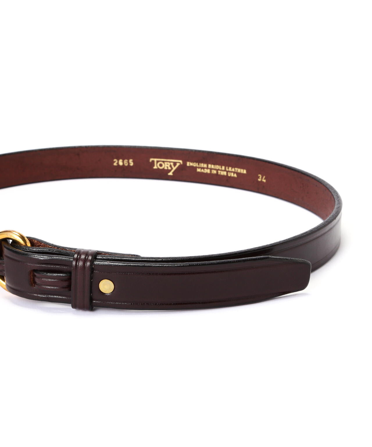 【TORY LEATHER/トリーレザー】Brass Mini Hoof Pick Belt /ブラスミニ フーフ ピック ベルト
