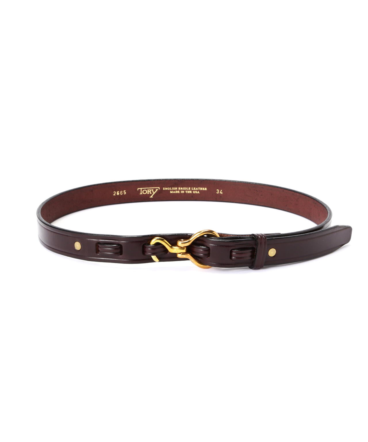 【TORY LEATHER/トリーレザー】Brass Mini Hoof Pick Belt /ブラスミニ フーフ ピック ベルト