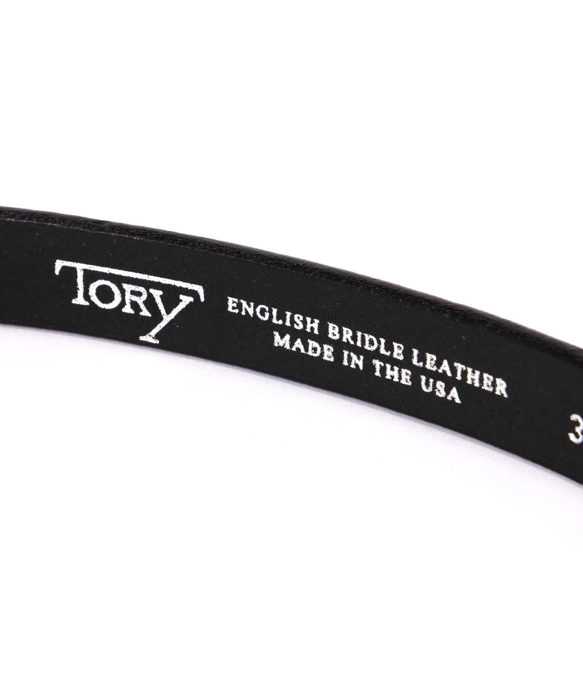 TORY LEATHER/3/4 inch 3-Piece Silver Buckle