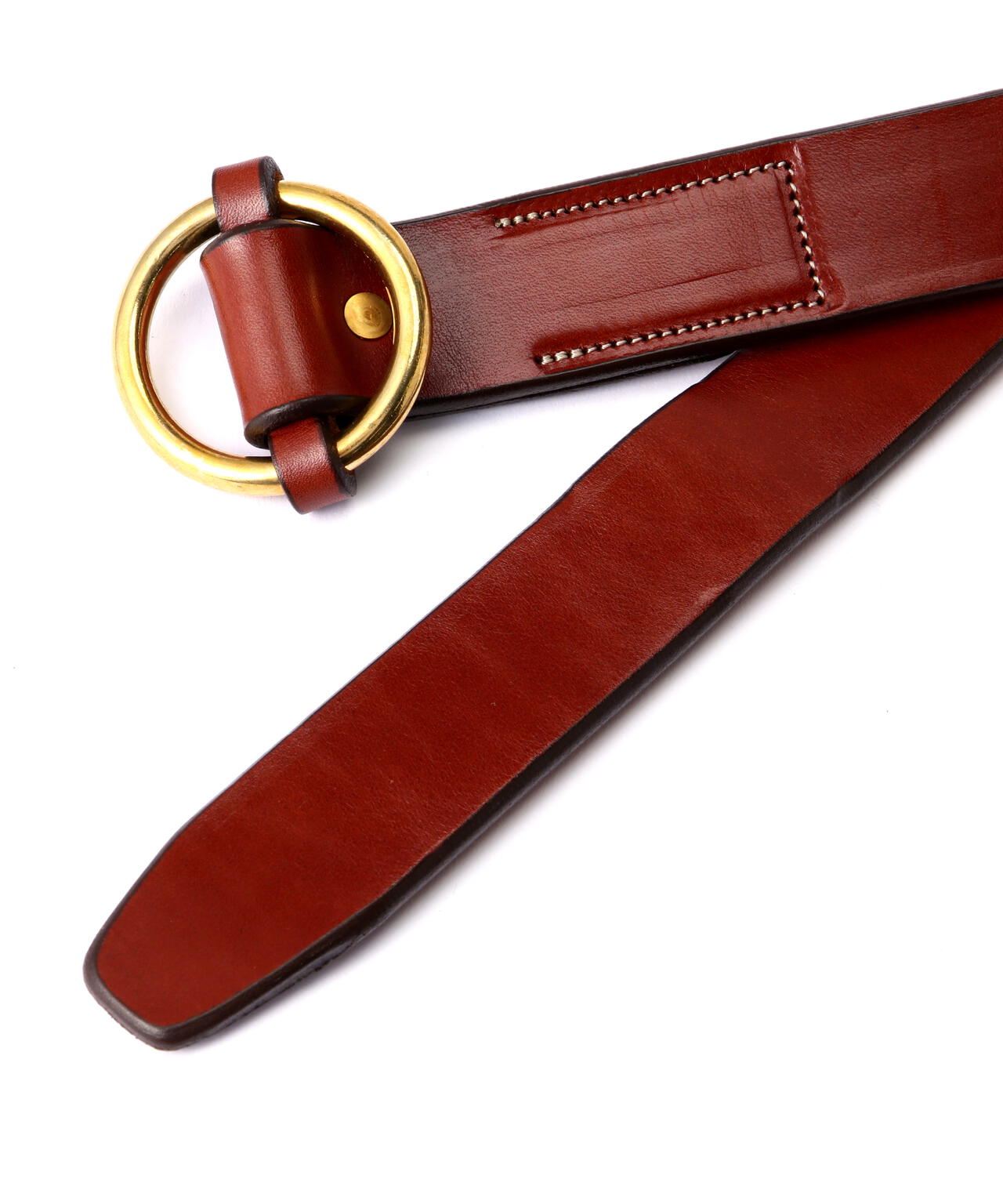 【TORY LEATHER/トリーレザー】Strap Belts with Ring Buckle リングバックルベルト
