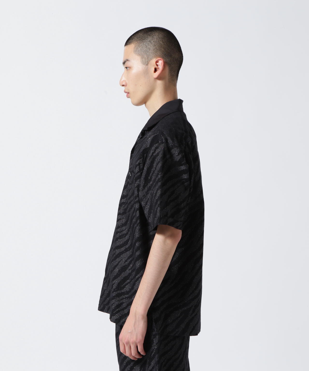 MINEDENIM(マインデニム)Diago.T Denim Rib Arm Bowling SH