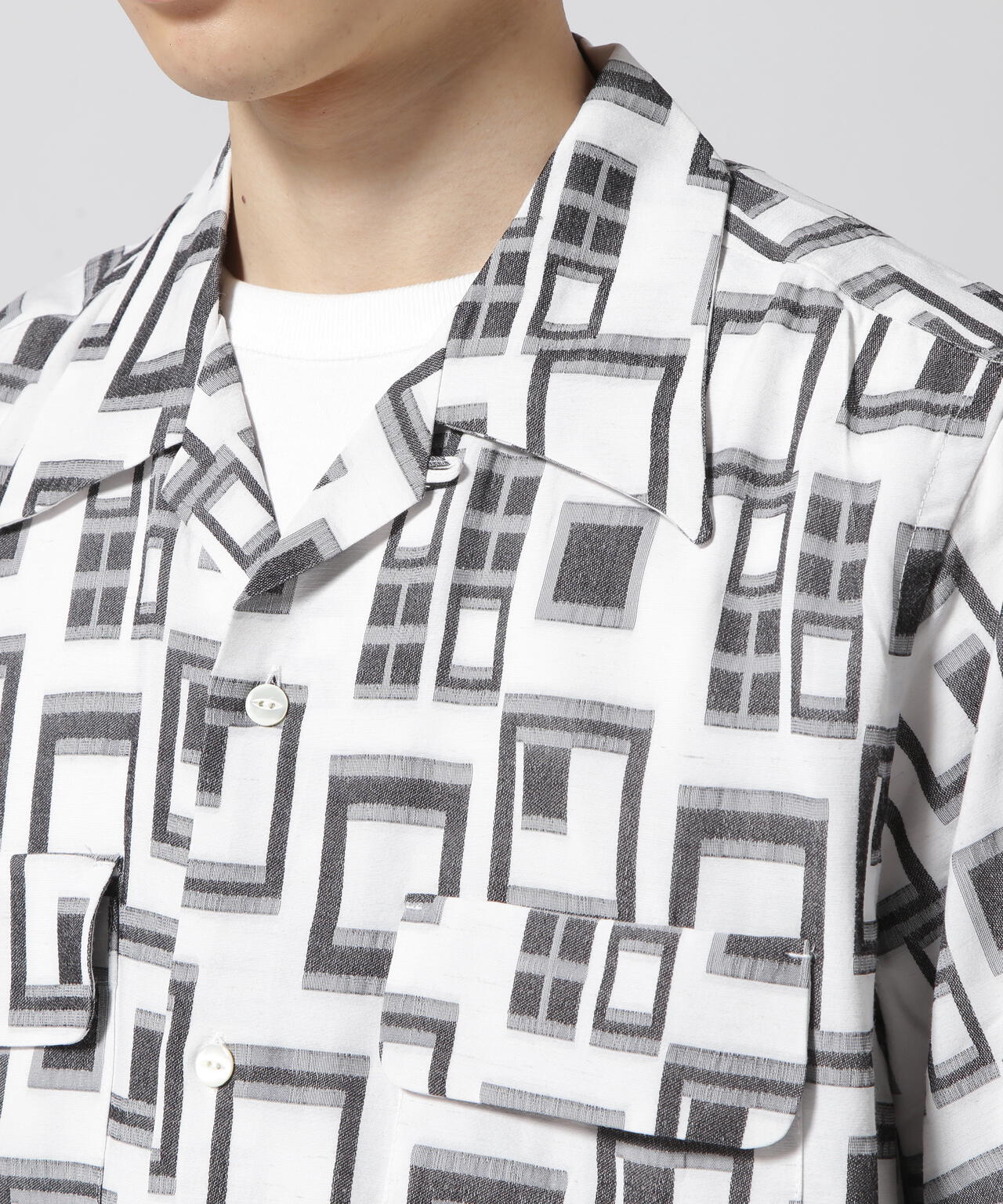 NEEDLES / S/S Classic SH-Multi Block Jq.