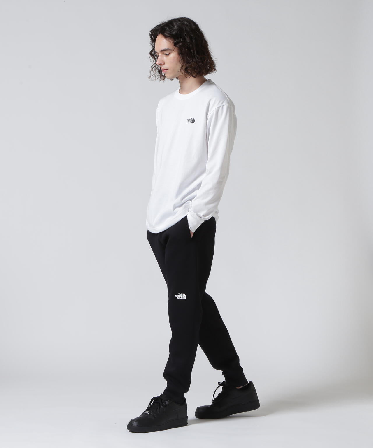 THE NORTH FACE(ザ・ノース・フェイス)L/S Back Square Logo Tee
