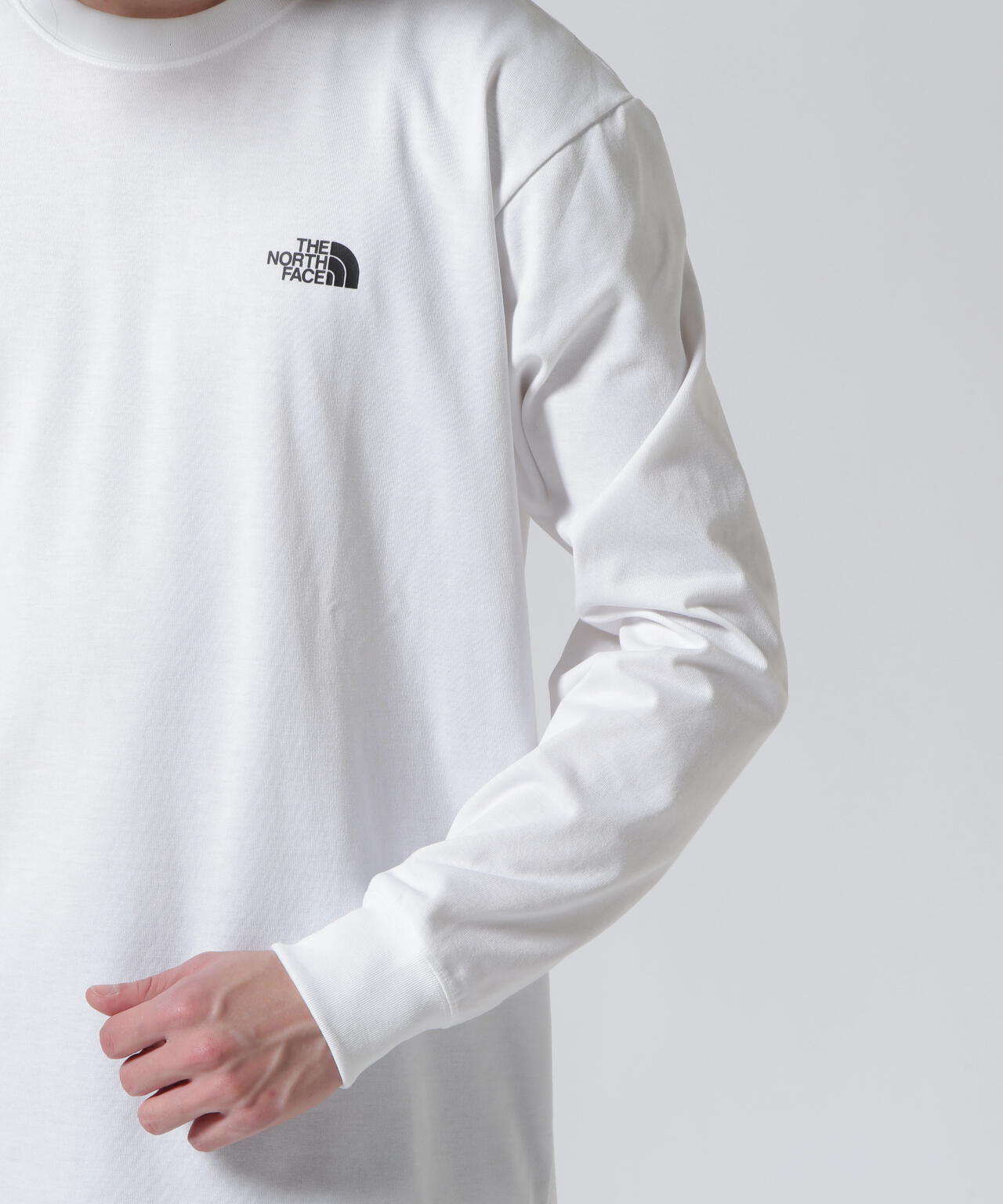 THE NORTH FACE(ザ・ノース・フェイス)L/S Back Square Logo Tee
