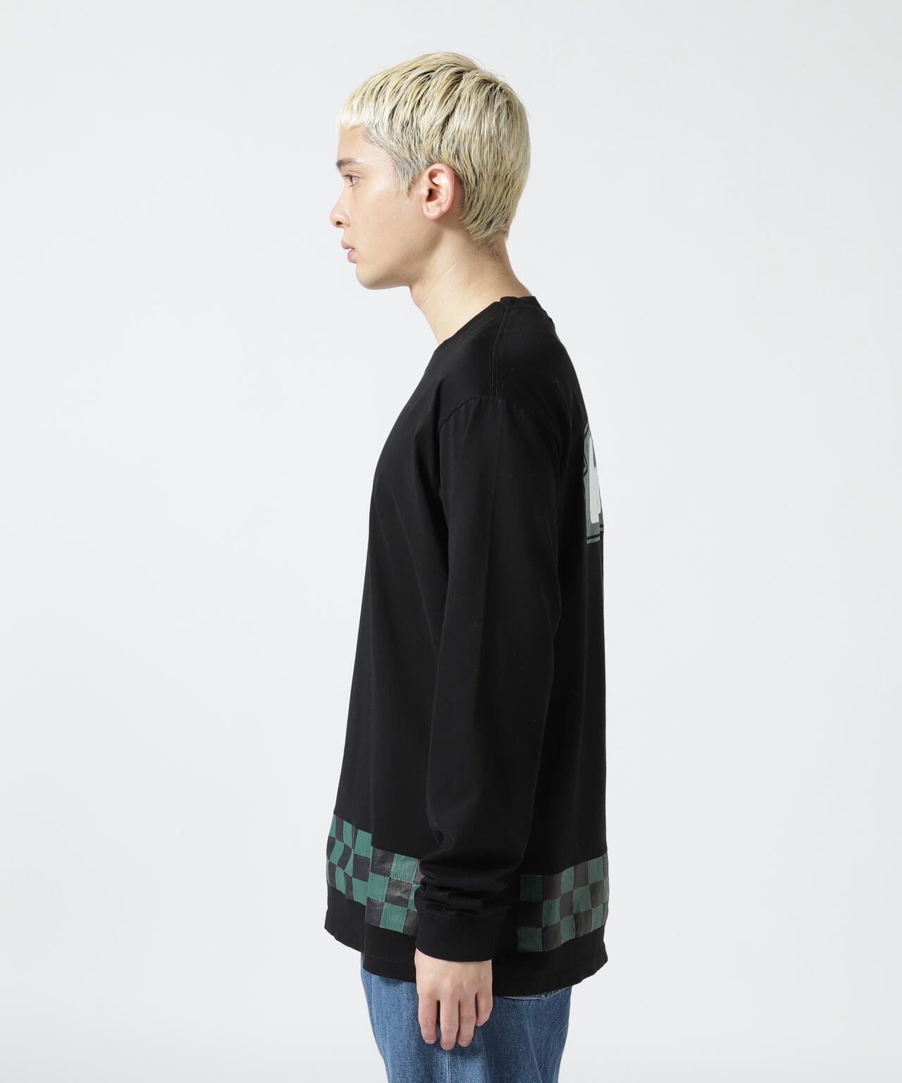 SURT ×K (CarService / YouthQuake)KURT checker-L/S