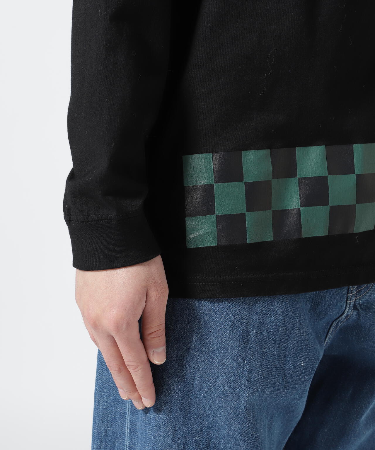 SURT ×K (CarService / YouthQuake)KURT checker-L/S