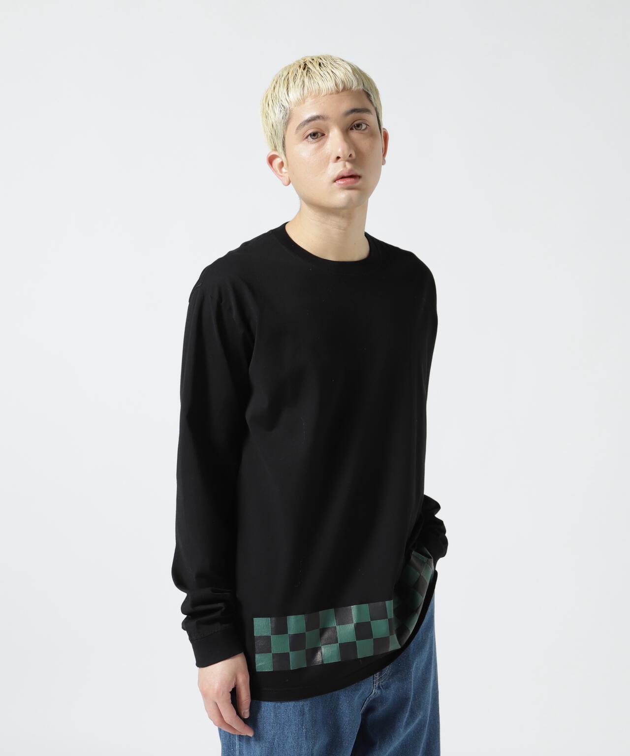 SURT ×K (CarService / YouthQuake)KURT checker-L/S