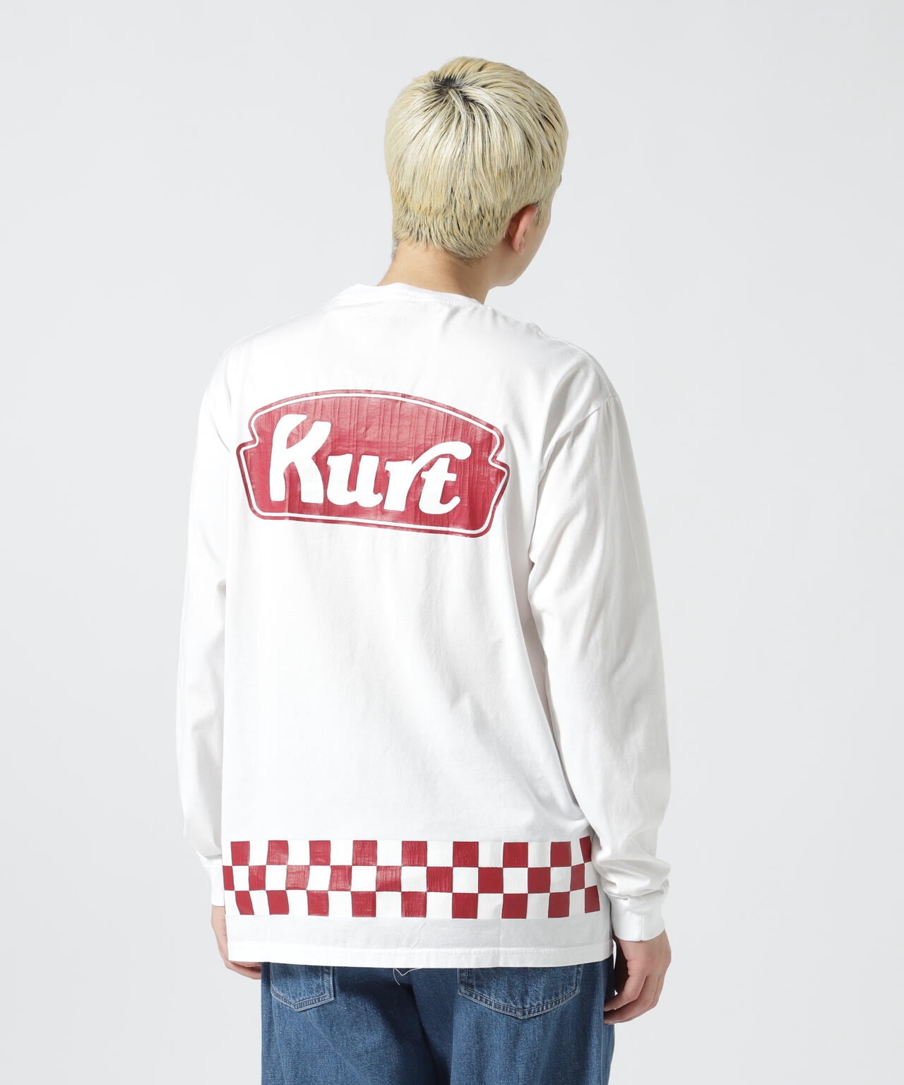 SURT ×K (CarService / YouthQuake)KURT checker-L/S