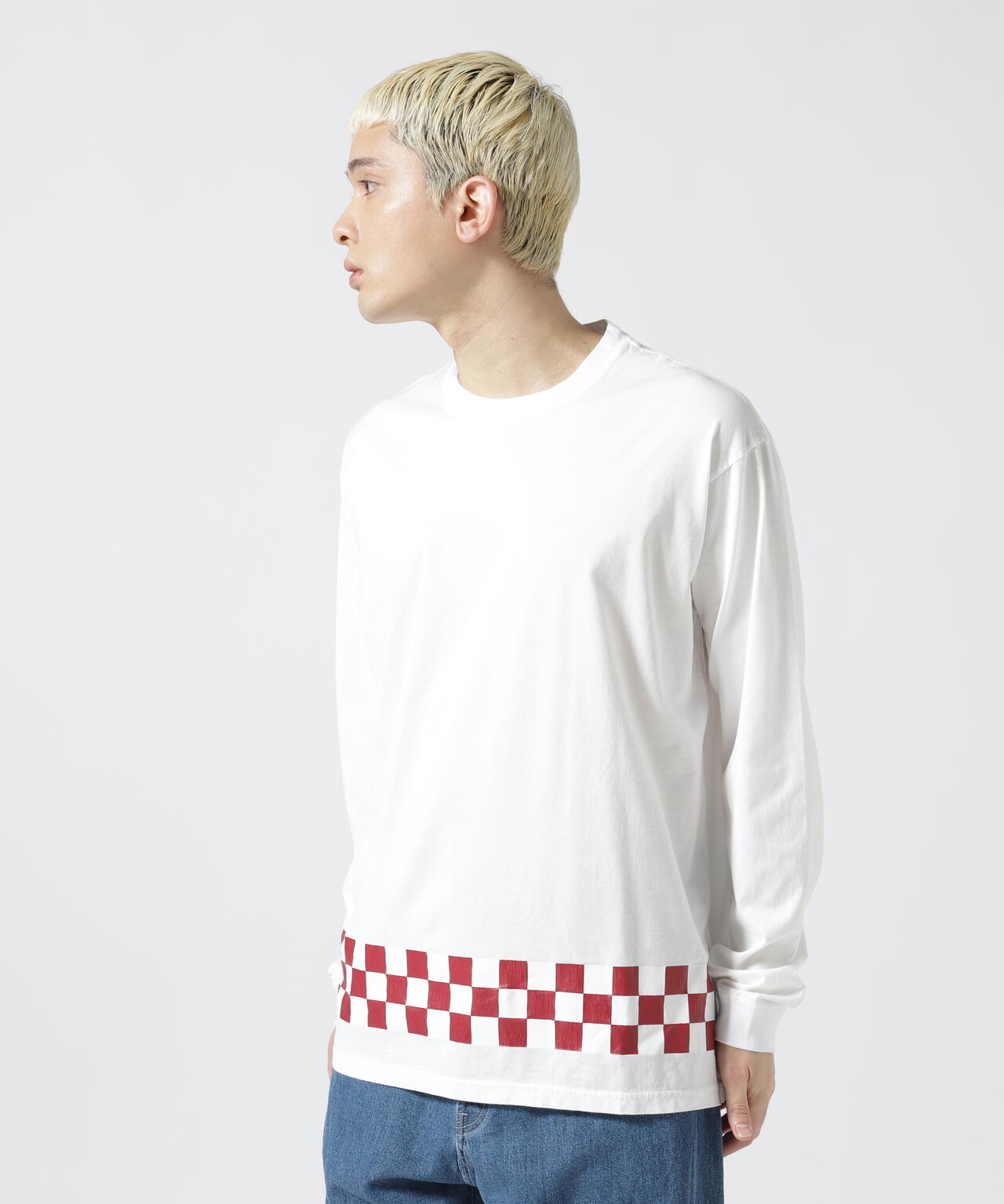SURT ×K (CarService / YouthQuake)KURT checker-L/S