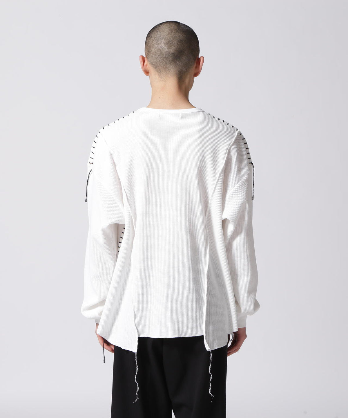 DISCOVERED(ディスカバード)別注DAMAGE WAFFLE CUTSEWN