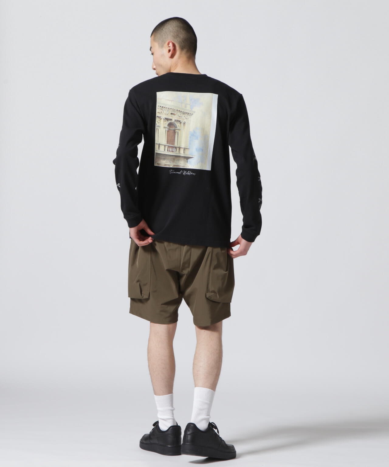 ENONE (エノン) TERMINAL RELATIONS PRINT TEE