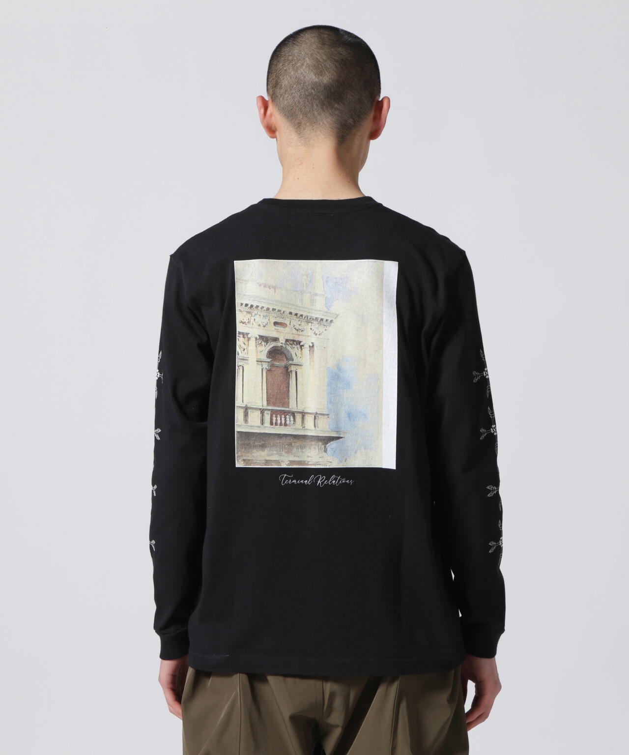 ENONE (エノン) TERMINAL RELATIONS PRINT TEE