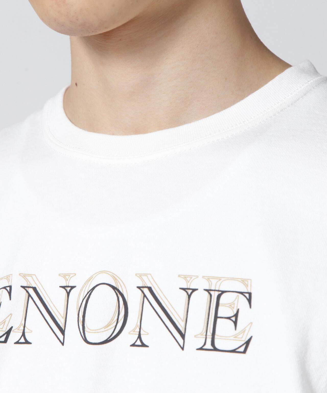 ENONE エノン/ACROSS THE MOON PRINT TEE