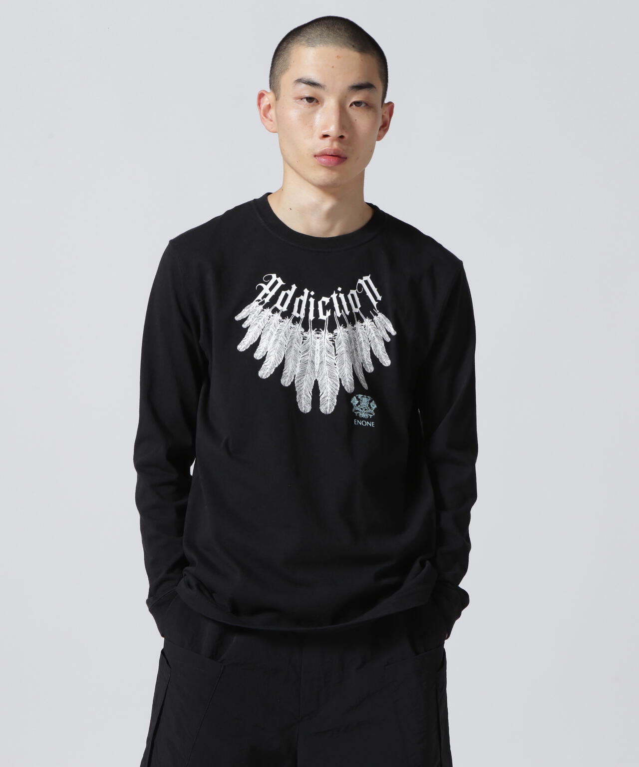 ENONE エノン/ ADDICTION PRINT TEE