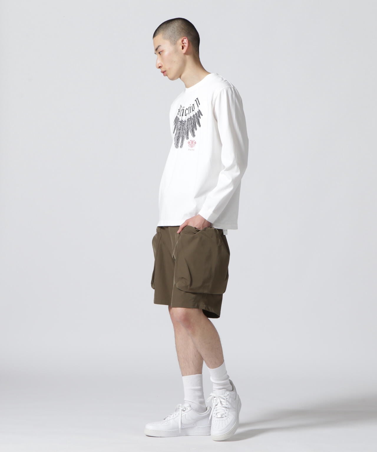 ENONE エノン/ ADDICTION PRINT TEE