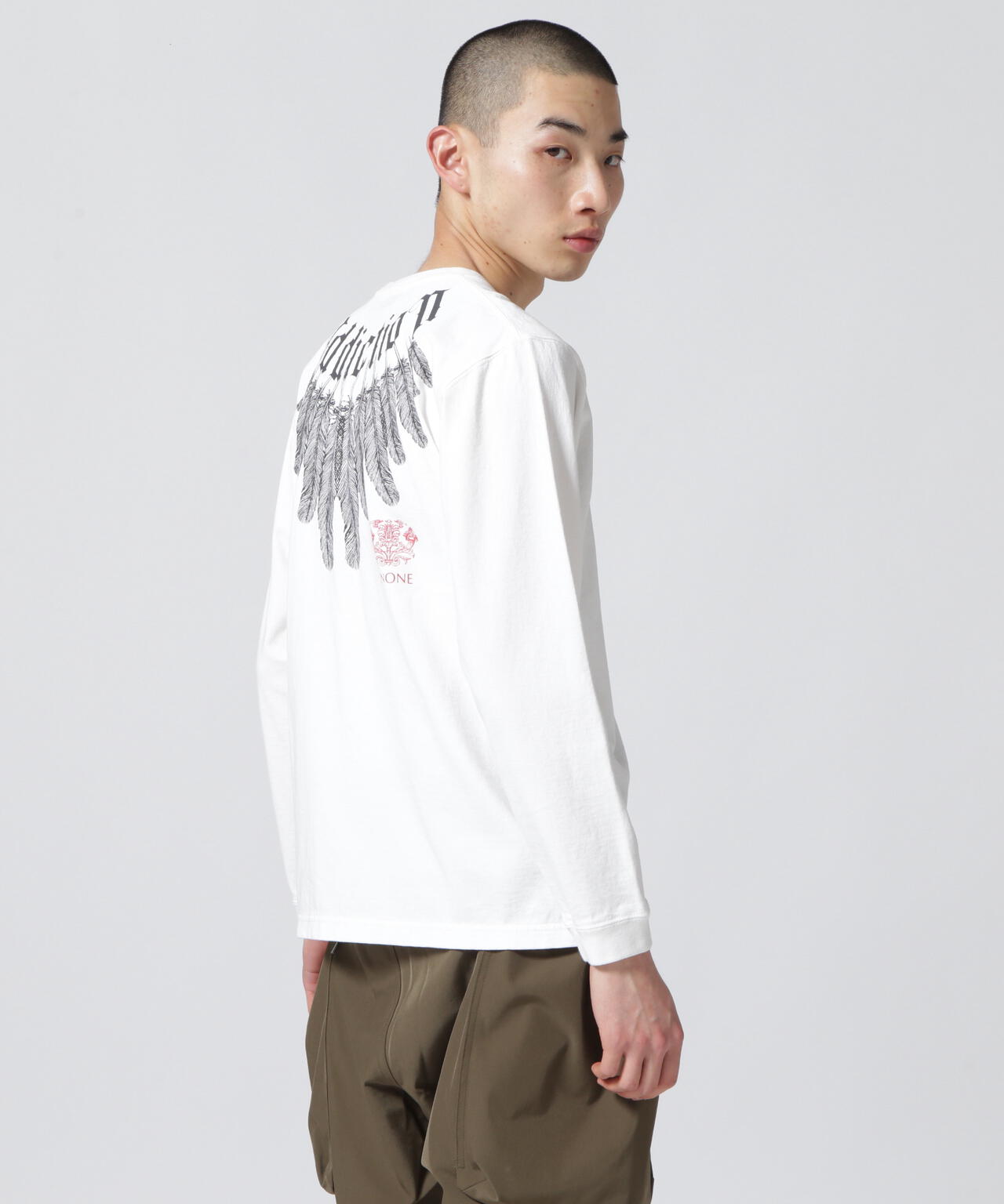 ENONE エノン/ ADDICTION PRINT TEE