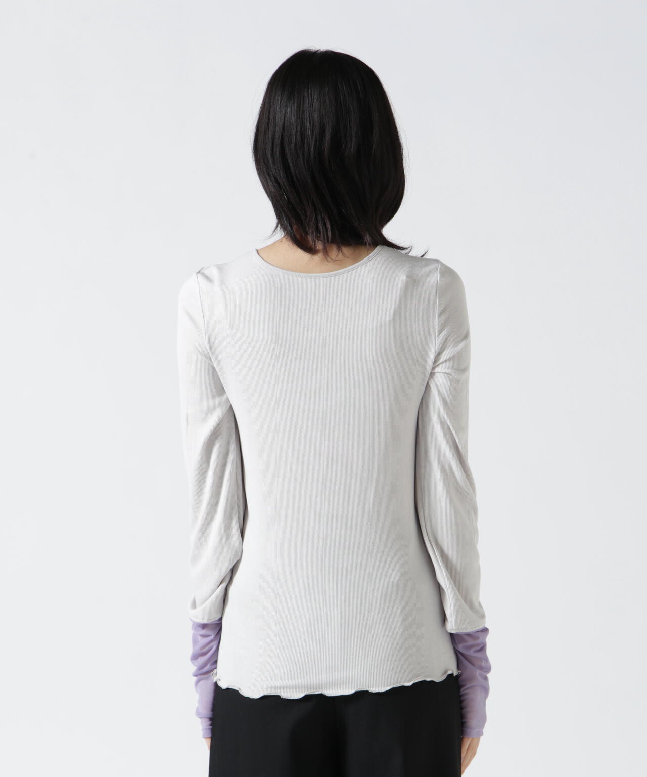 ANTHOM(アントム) 別注2WAYソデチュールロングスリーブTシャツ