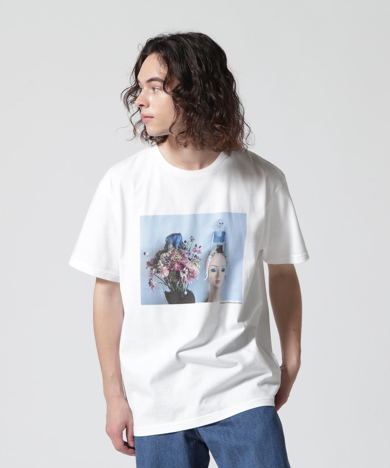 MINEDENIM/Araki Nobuyoshi × Stie-lo SANJU-PARADISE T-SH