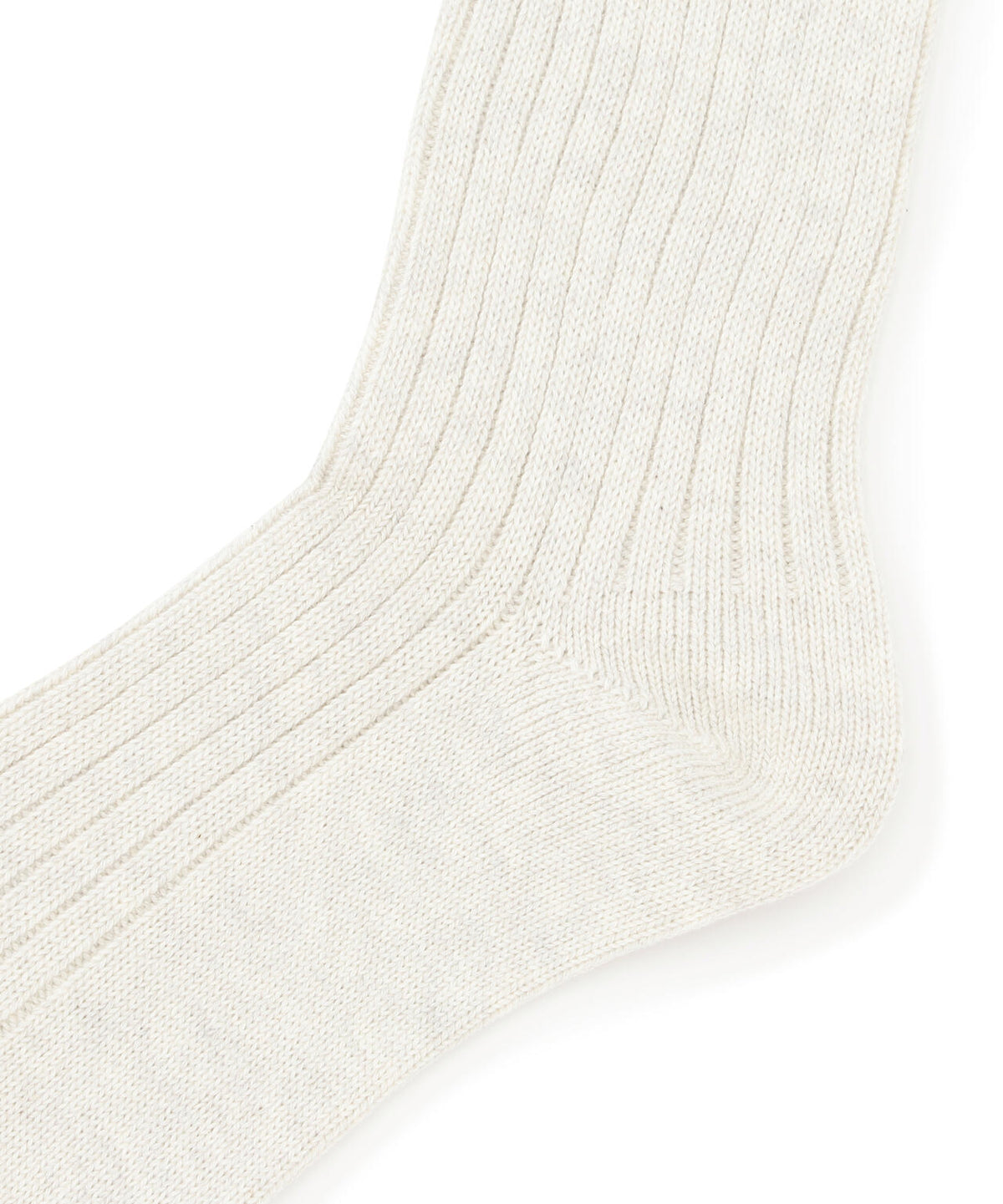 MARCOMONDE(マルコモンド)military cotton ribbed socks(Men)