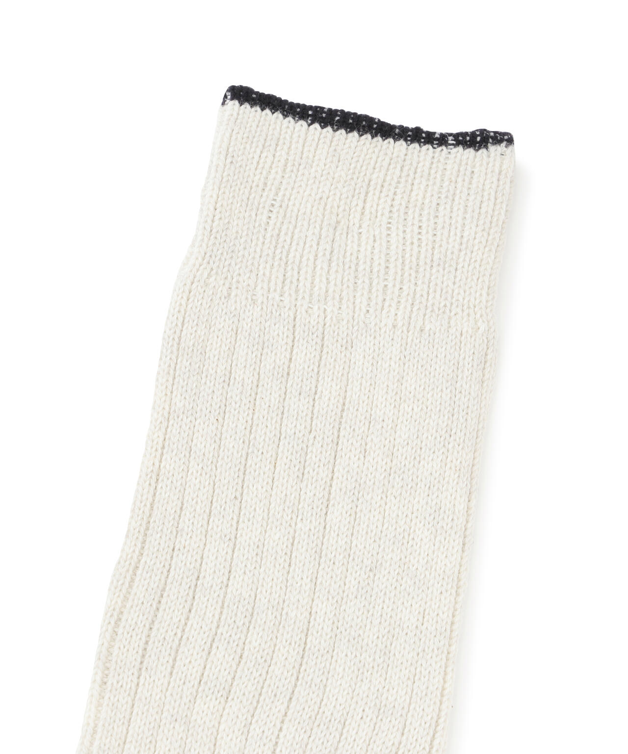 MARCOMONDE(マルコモンド)military cotton ribbed socks(Men)