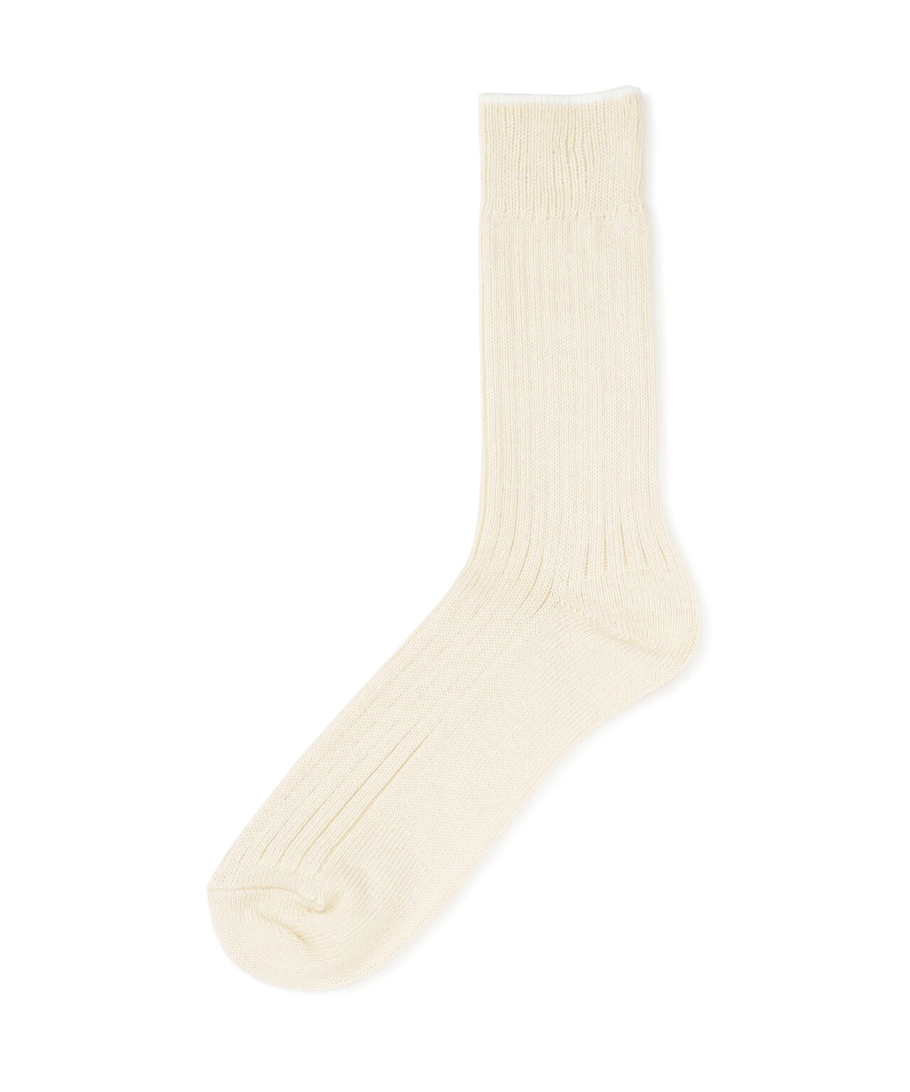 MARCOMONDE(マルコモンド)military cotton ribbed socks(Men)