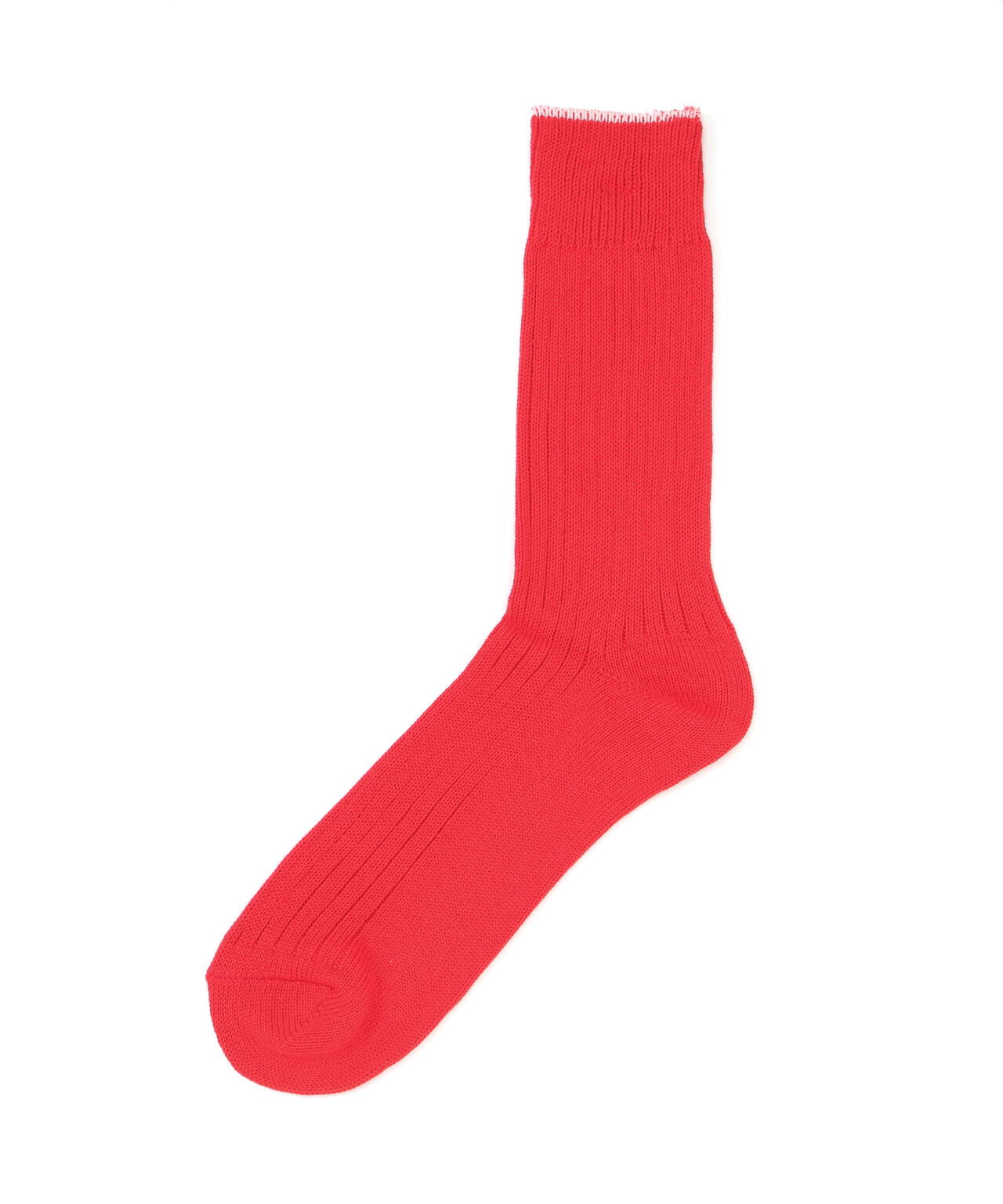 MARCOMONDE(マルコモンド)military cotton ribbed socks(Men)