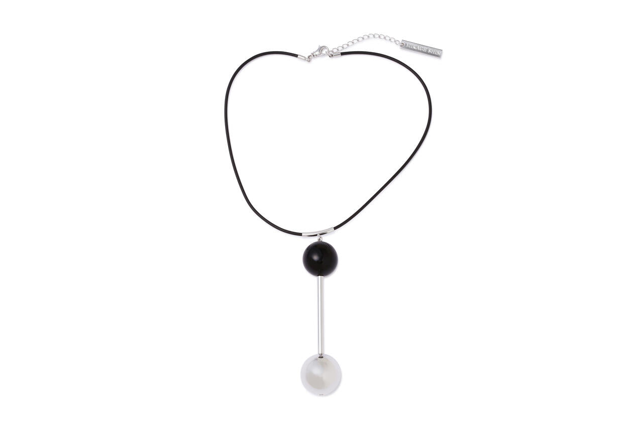 MIKAGE SHIN (ミカゲシン) Ball Formula Necklace/ネックレス