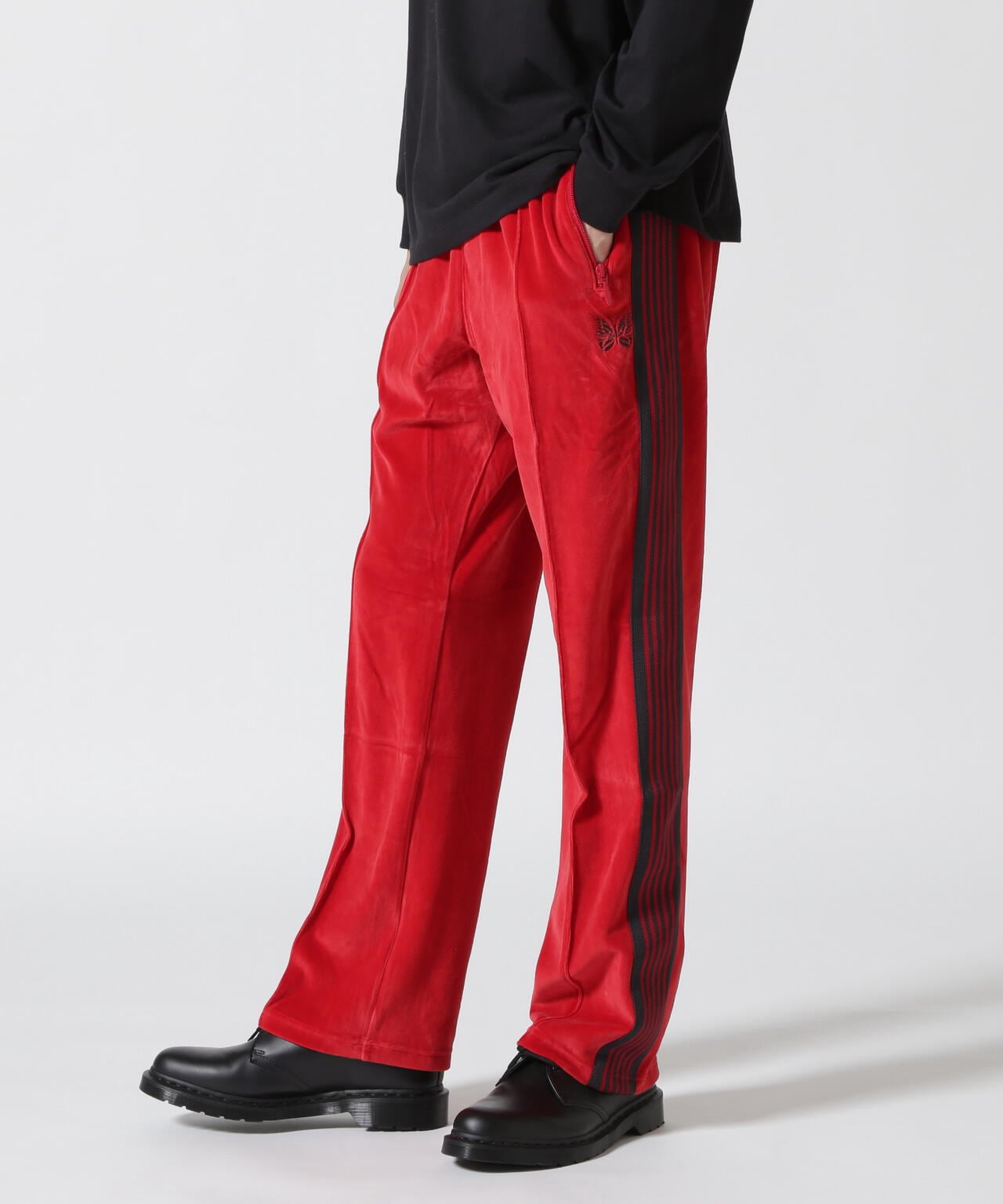 NEEDLES(ニードルズ)NARROW TRACK PANT - C/PE VELOUR