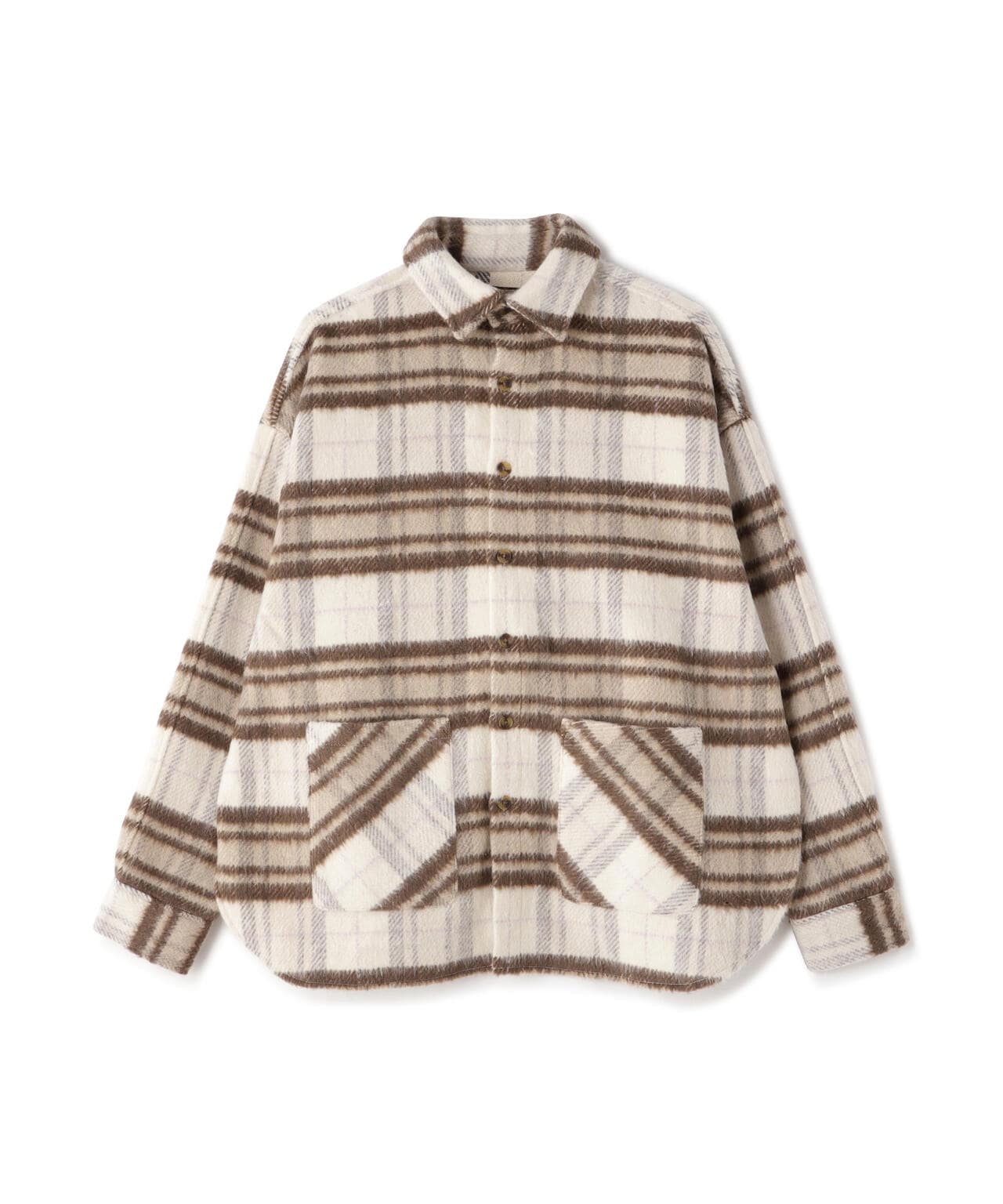 LUSOR(ルーソル)SHAGGY SHIRT シャギーシャツ
