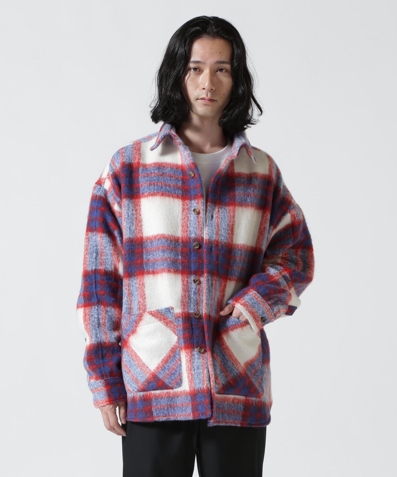 LUSOR(ルーソル)SHAGGY SHIRT シャギーシャツ