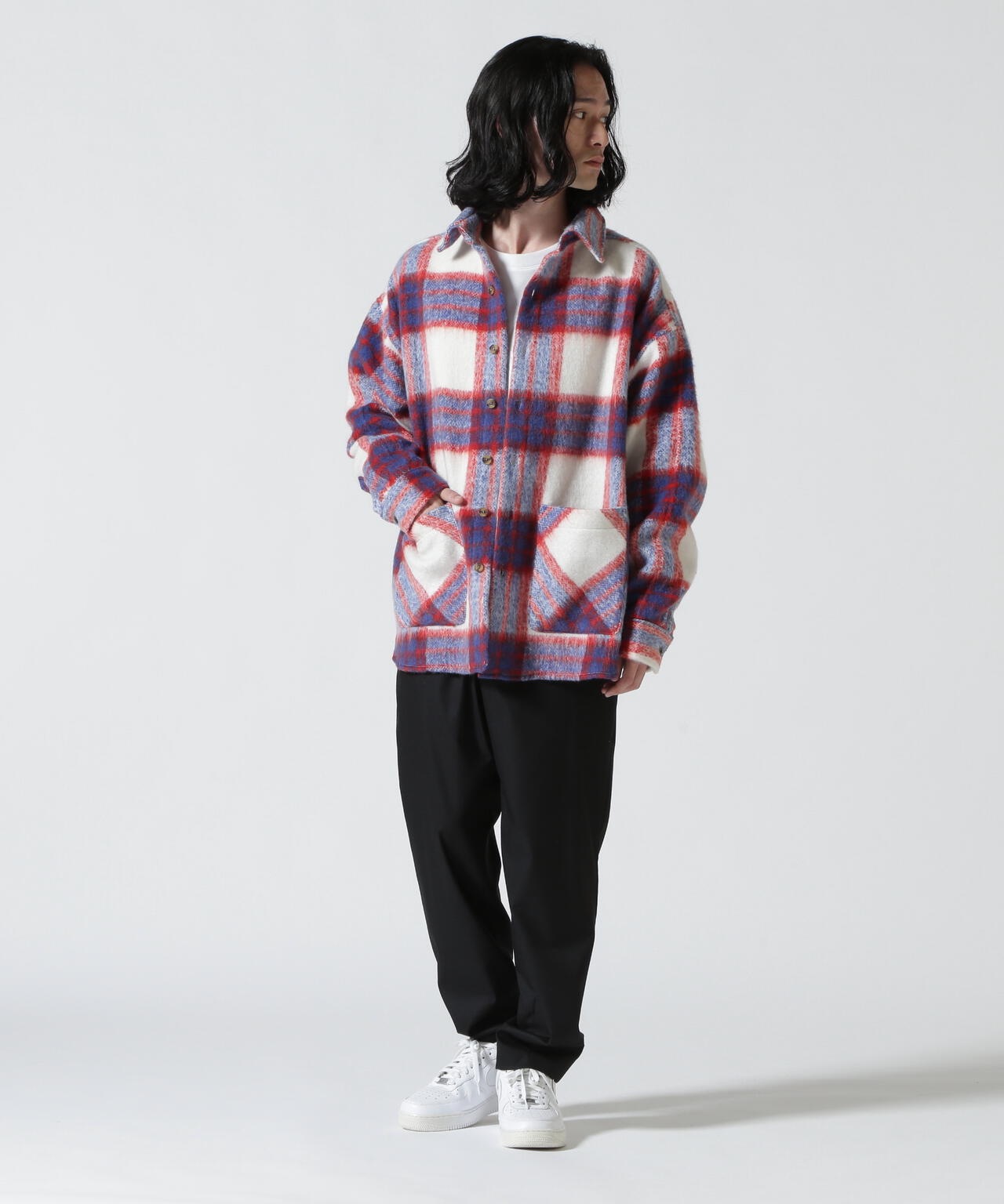 LUSOR(ルーソル)SHAGGY SHIRT シャギーシャツ