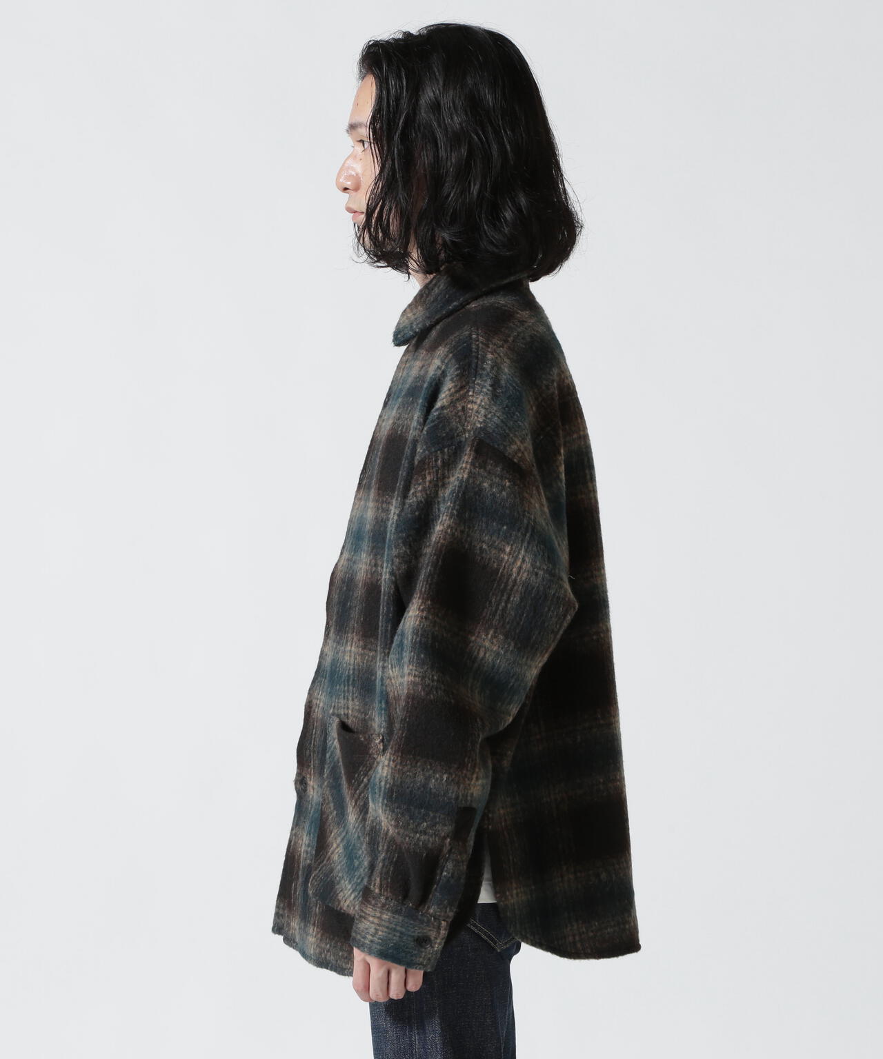 LUSOR(ルーソル)SHAGGY SHIRT シャギーシャツ