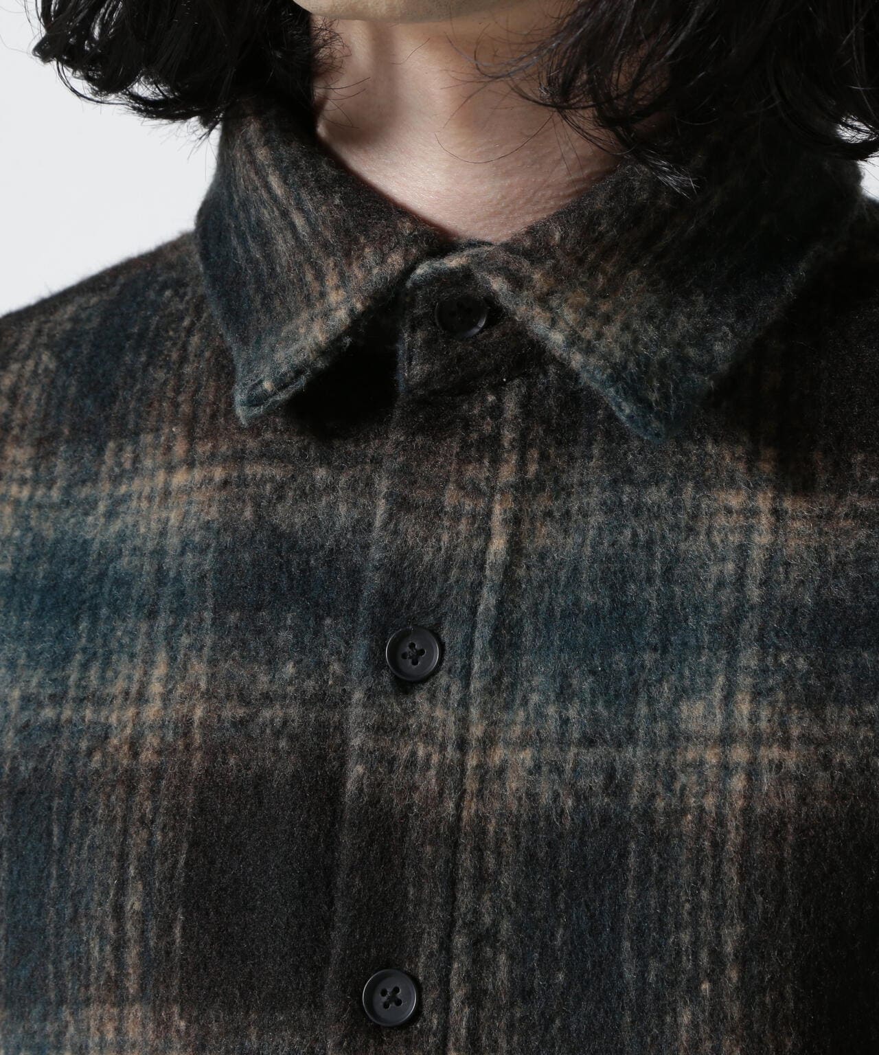 LUSOR(ルーソル)SHAGGY SHIRT シャギーシャツ
