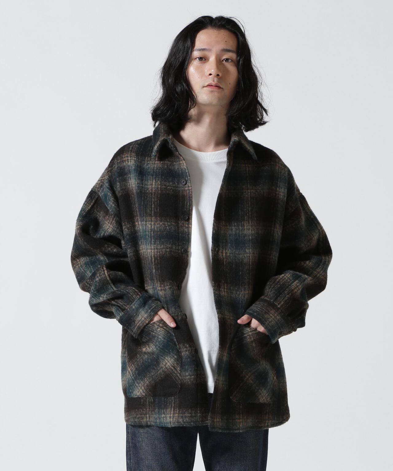 LUSOR(ルーソル)SHAGGY SHIRT シャギーシャツ